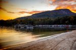 Relax on our private beach on Lake Lure